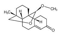 (1R,4aR,4bR,10aR,11S)-11-methoxy-1-methyl-1,3,4,5,6,9,10,10a-octahydro-2H-1,4a-(methanooxymethano)phenanthren-7(4bH)-one_197369-47-4