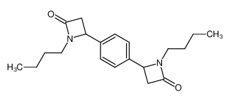1,1'-dibutyl-4,4'-p-phenylene-bis-azetidin-2-one_19737-53-2