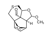 (+)-(1R,4S,5R,6S,8S,12S)-6-methoxy-7,13-dioxa-10-thiatetracyclo[6.3.1.11,4.05,12]tridec-2-ene-12-carbaldehyde_197383-02-1