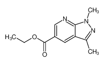 1,3-Dimethyl-1H-pyrazolo[3,4-b]pyridine-5-carboxylic acid ethyl ester_19743-71-6