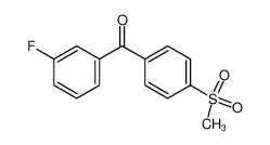 3-fluoro-4'-methanesulphonylbenzophenone_197438-95-2