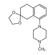 3',4'-Dihydro-8'-[4-methyl(piperazin-1-yl)]-spiro-[1,3-dioxolane-2,2'(1H)-naphthalene]_197446-36-9