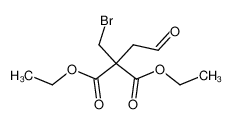 2-Bromomethyl-2-(2-oxo-ethyl)-malonic acid diethyl ester_197449-19-7