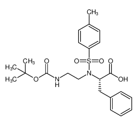 N-(2-((tert-butoxycarbonyl)amino)ethyl)-N-tosyl-L-phenylalanine_197641-35-3
