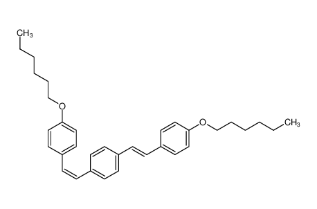 1-((E)-4-(hexyloxy)styryl)-4-((Z)-4-(hexyloxy)styryl)benzene_197653-17-1