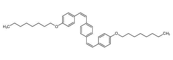 1,4-bis((Z)-4-(octyloxy)styryl)benzene_197653-18-2
