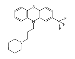 10-(3-(piperidin-1-yl)propyl)-2-(trifluoromethyl)-10H-phenothiazine_1977-91-9