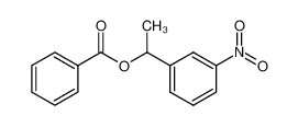Benzoesaeure-1-(m-nitro-phenyl)-ethylester_19771-15-4