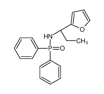 (1S)-N-diphenylphosphoryl-1-(furan-2-yl)propan-1-amine_197770-81-3