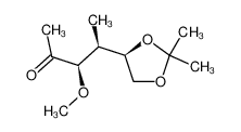 (3R,4S)-4-((R)-2,2-Dimethyl-[1,3]dioxolan-4-yl)-3-methoxy-pentan-2-one_197777-44-9