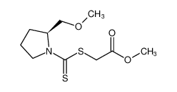 methyl (S)-2-((2-(methoxymethyl)pyrrolidine-1-carbonothioyl)thio)acetate_197803-78-4