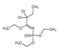 ethyl 2,2-dichloro-N-diethoxyphosphorylbutanimidate_19784-34-0