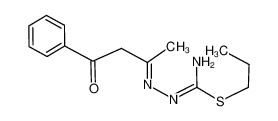 benzoylacetone-S-(n-propyl)isothiosemicarbazone_197850-40-1