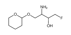 3-Amino-1-fluoro-4-(tetrahydro-pyran-2-yloxy)-butan-2-ol_197855-36-0