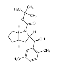 (1'S,1R,3R,5R)-(1-tert-Butyloxycarbonyloctahydrocyclopenta[b]pyrrol-2-yl)-1'-(2,5-dimethylphenyl)methanol_197903-65-4