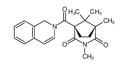 (1S,5R)-1-(1H-Isoquinoline-2-carbonyl)-3,5,8,8-tetramethyl-3-aza-bicyclo[3.2.1]octane-2,4-dione_197916-96-4