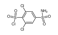 2,6-Dichlor-4-sulfamoyl-benzolsulfonsaeurechlorid_19797-72-9