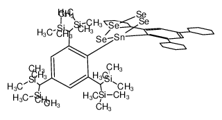 5-(2,4,6-tricyclohexylphenyl)-5-[2,4,6-tris[bis(trimethylsilyl)methyl]phenyl]-1,2,3,4,5-tetraselenastannolane_198023-01-7