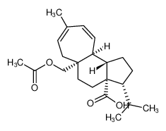 (3R,3aS,5aR,10aS,10bS)-5a-(acetoxymethyl)-3-isopropyl-8-methyl-2,3,4,5,5a,6,10a,10b-octahydrocyclohepta[e]indene-3a(1H)-carboxylic acid_198024-54-3