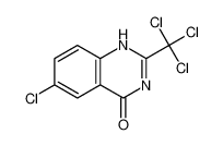 6-chloro-2-(trichloromethyl)-1H-quinazolin-4-one_19806-86-1