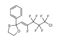 (Z)-2-(5-chloro-2,3,3,4,4,5,5-heptafluoropent-1-en-1-yl)-2-phenyl-1,3-oxathiolane_198074-49-6