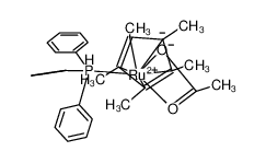 (pentamethylcyclopentadienyl)Ru(η(2)-O2CMe)(PPh3)_198084-33-2