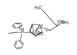 (cyclopentadienyl)Ru(η(1)-O2C(t)Bu)(PPh3)(CO)_198084-36-5