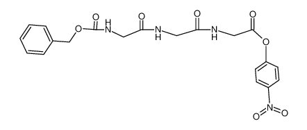 N-Benzyloxycarbonyl-glycyl-glycyl-glycin-p-nitrophenylester_19811-64-4