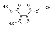 3-O-ethyl 4-O-methyl 5-methyl-1,2-oxazole-3,4-dicarboxylate_198135-28-3