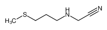 (γ-Methylthio)propyl-β-cyanmethylamin_19815-28-2