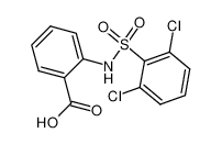 N-(2-Carboxy-phenyl)-2,6-dichlor-benzolsulfonsaeureamid_19818-10-1