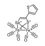 (CO)6Fe2(μ-SeSCH=CC4H3S)_198198-20-8
