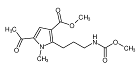 methyl 5-acetyl-2-(3-((methoxycarbonyl)amino)propyl)-1-methyl-1H-pyrrole-3-carboxylate_198198-39-9