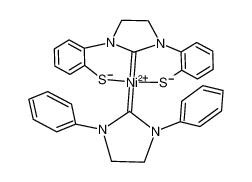 Ni(1,3-imidazolidinyl-N,N'-bis(benzene-2-thiolate))(CN2C2H4(C6H5)2)_198219-35-1