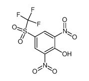 2,6-dinitro-4-(trifluoromethylsulfonyl)phenol_19822-33-4