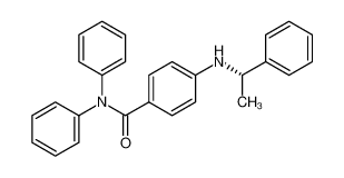 N,N-Diphenyl-4-((S)-1-phenyl-ethylamino)-benzamide_198224-93-0
