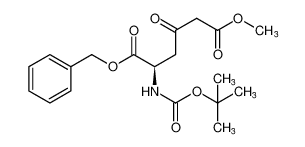 1-benzyl 6-methyl (R)-2-((tert-butoxycarbonyl)amino)-4-oxohexanedioate_1982363-77-8