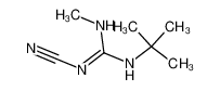 1-tert.-Butyl-2-cyan-3-methyl-guanidin_19824-00-1