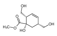 (1S,2S,5R)-1-Hydroxy-2,5-bis-hydroxymethyl-cyclohex-3-enecarboxylic acid methyl ester_198289-35-9