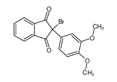 2-Bromo-2-(3,4-dimethoxyphenyl)-1,3-indandion_19831-17-5