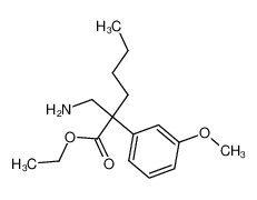 Aethyl-2-aminomethyl-2-(m-methoxyphenyl)-caproat_19832-19-0