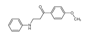 1-(4-methoxyphenyl)-3-(phenylamino)propan-1-one_19832-71-4