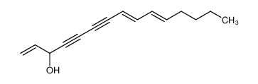 pentadeca-1,8t,10t-triene-4,6-diyn-3-ol_19833-08-0