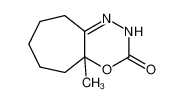 5,6-Pentamethylen-6-methyl-Δ4-dihydro-1,3,4-oxadiazin-2-on_19836-53-4