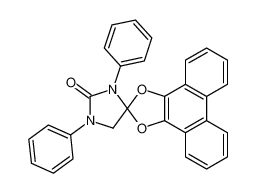1,3-diphenyl-spiro[imidazolidine-4,2'-phenanthro[9,10-d][1,3]dioxol]-2-one_19839-46-4