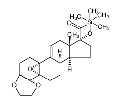 3,3-Ethylenedioxy-5α,10α-epoxy-17α-trimethylsilyloxy-21-methyl-19-norpregna-9(11)-en-20-one_198414-18-5