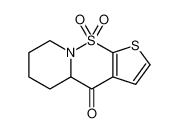5,6,7,8-tetrahydropyrido[1,2-b]thieno[3,2-e][1,2]thiazin-4(4aH)-one 10,10-dioxide_198414-86-7