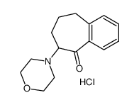 6-morpholin-4-yl-6,7,8,9-tetrahydrobenzo[7]annulen-5-one,hydrochloride_19844-74-7