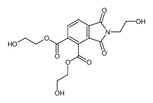 4,5-Bis(2-hydroxyethyloxycarbonyl)-N-(2-hydroxyethyl)-phthalimide_19846-19-6