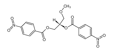(S)-3-methoxy-1,2-bis-(4-nitro-benzoyloxy)-propane_19859-60-0